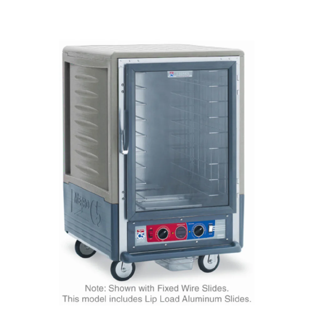 Metro C535-CLFC-L-GYA 27 Width Insulated Heated Holding Proofing Cabinet Mobile Aluminium with Grey Insulation Armour Metro C535-CLFC-L-GYA 27 Width Insulated Heated Holding Proofing Cabinet Mobile Aluminium with Grey Insulation Armour