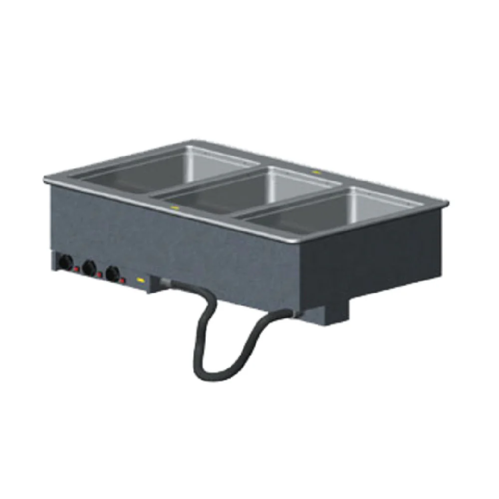 Vollrath 3640470 41 Inch Electric Hot Food Well Unit with 3 Wells