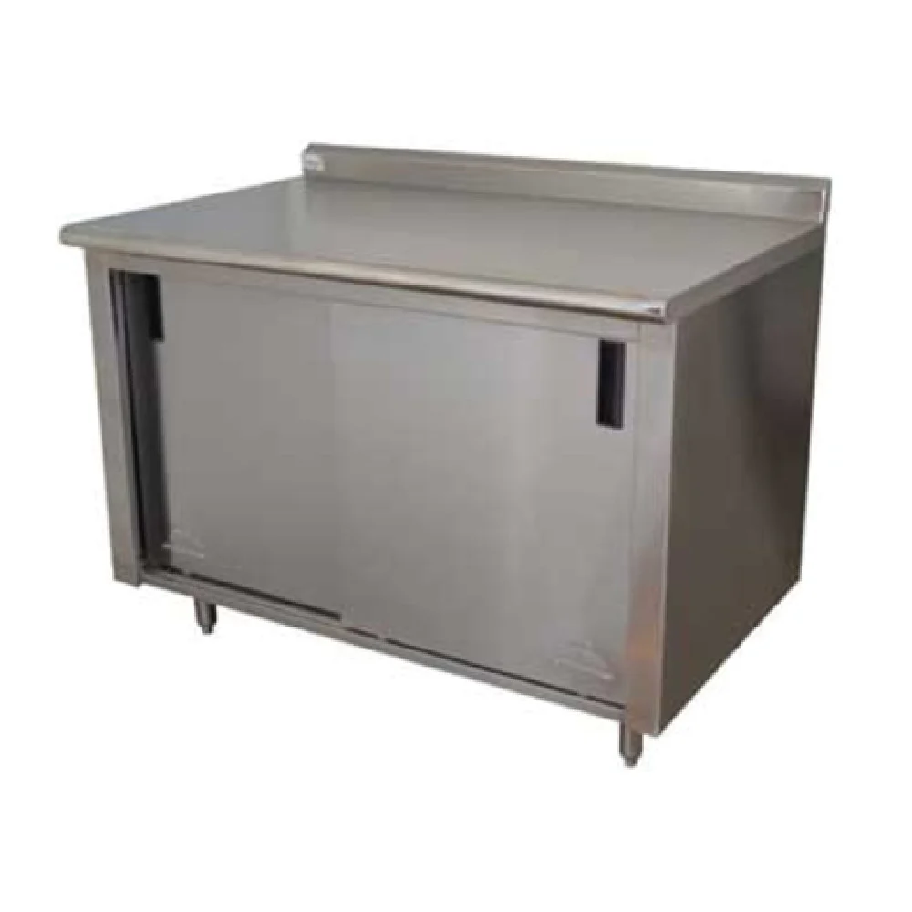 Advance Tabco CF-SS-2412 144 Inch Work Table Cabinet Base with Sliding Doors