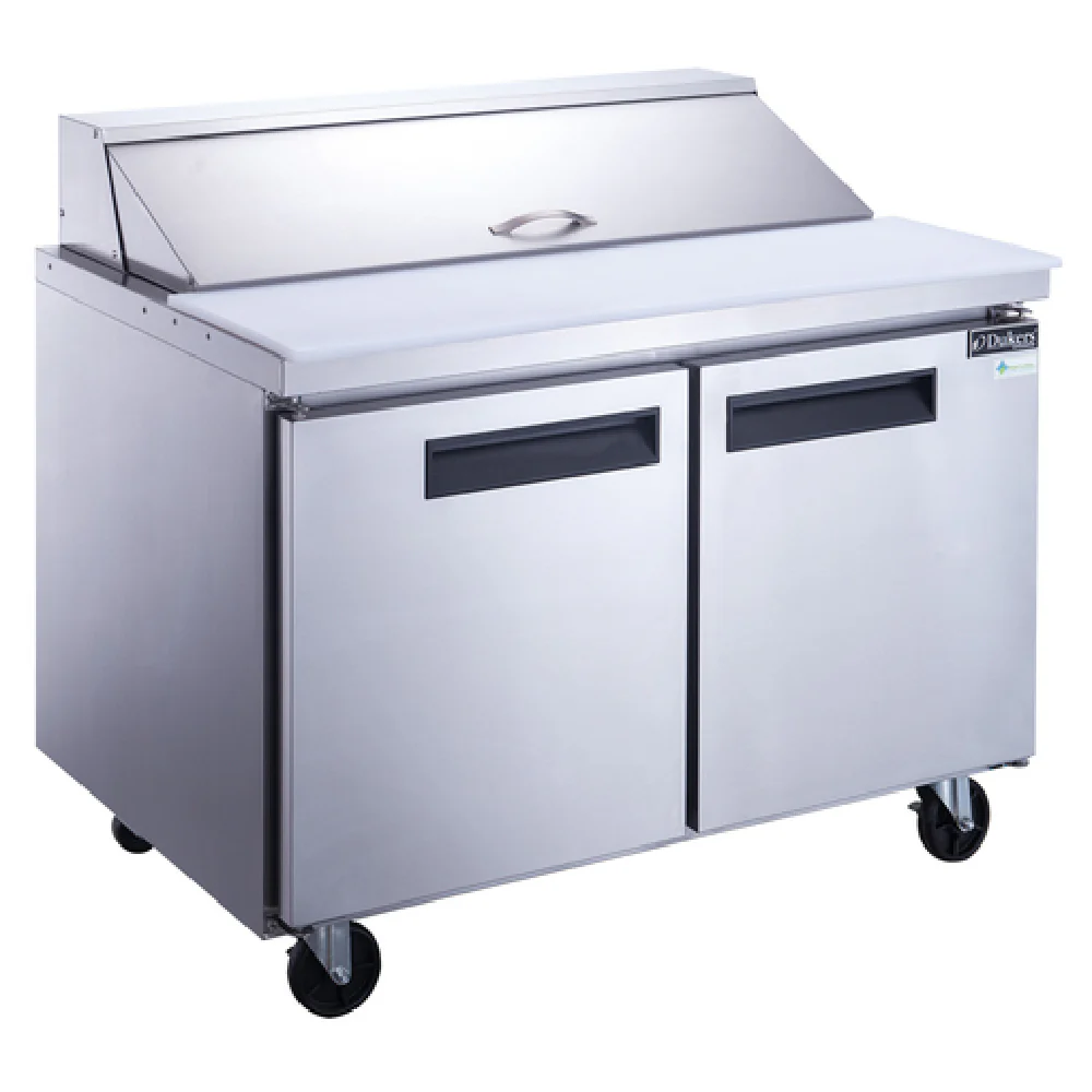 Dukers Appliance Co. USA Ltd. DSP48-12-S2 48 Inch Refrigerated Counter Sandwich Salad Unit with 12 Pans