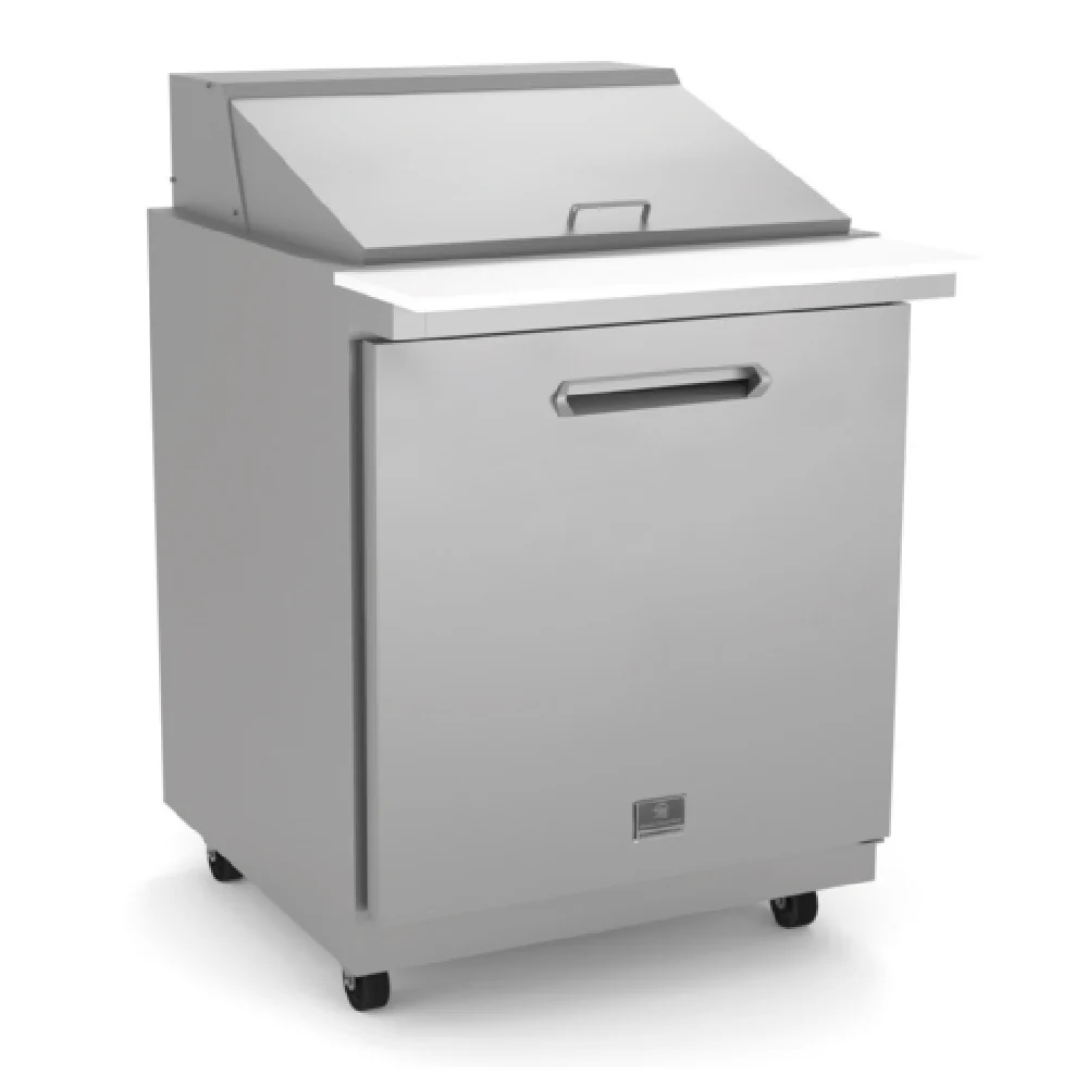 Kelvinator KCHMT29.12 29 Inch Refrigerated Sandwich Salad Prep Table Stainless Steel 7.0 cu ft Kelvinator KCHMT29.12 29 Inch Refrigerated Sandwich Salad Prep Table Stainless Steel 7.0 cu ft