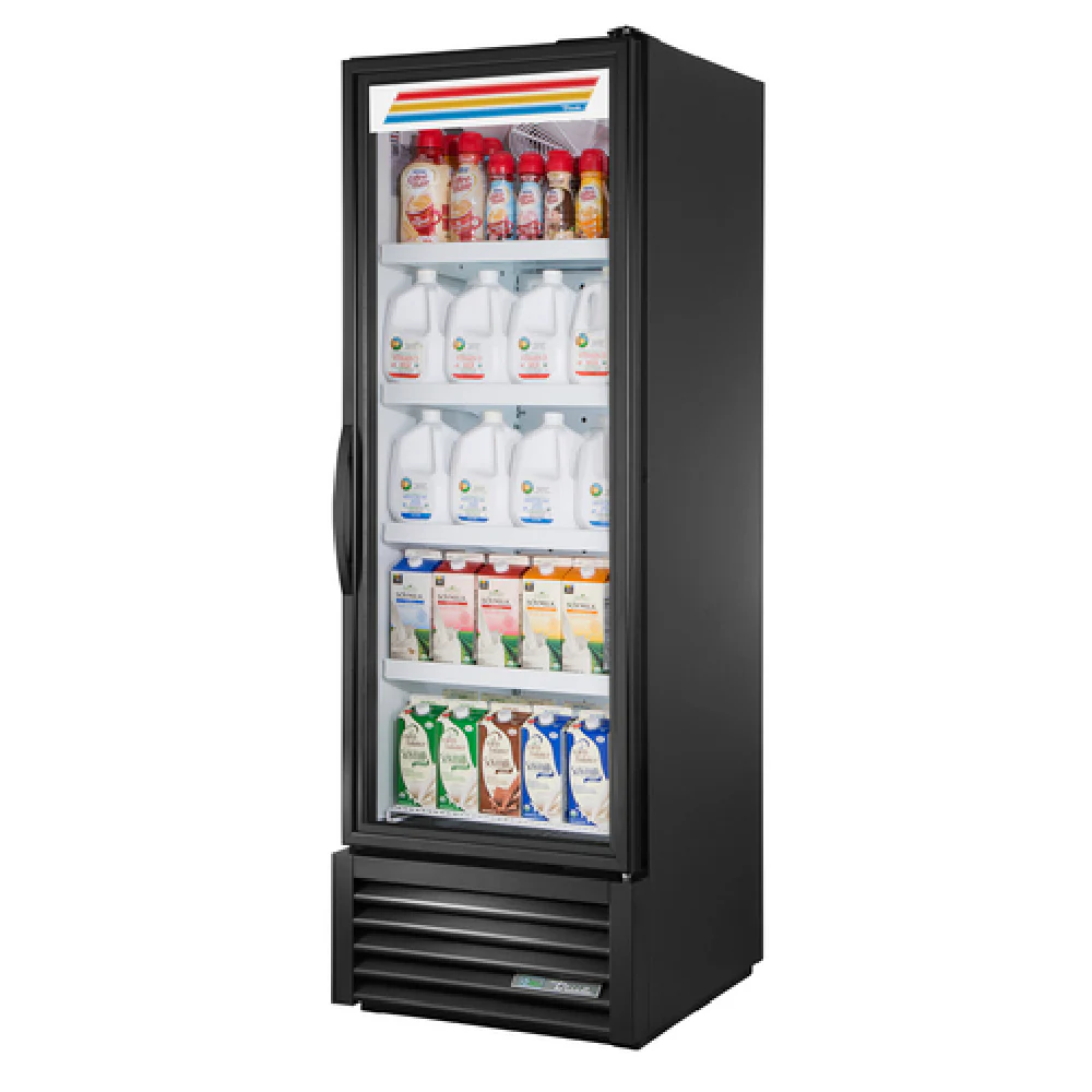 True Refrigeration FLM-27~TSL01_WH 27 Inch Refrigerated Merchandiser Electric with Stainless Steel Interior