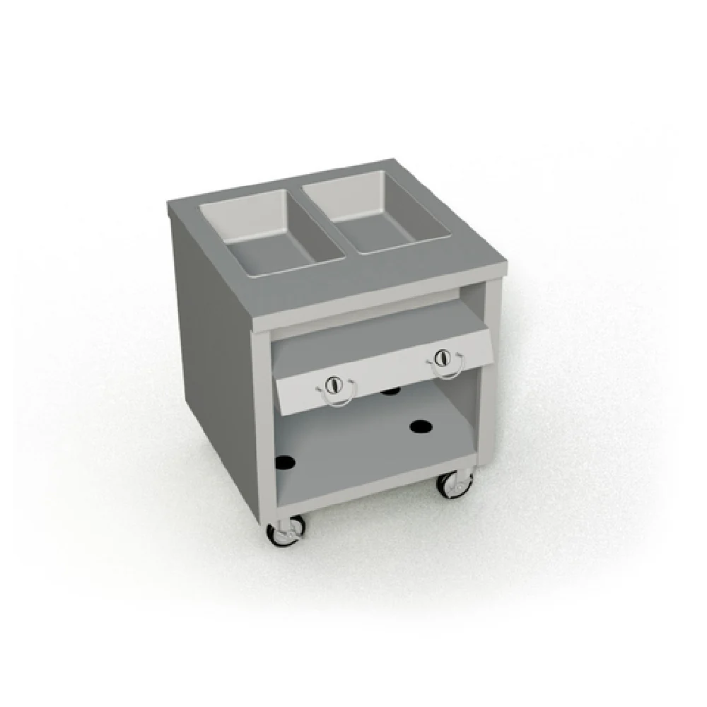 Duke TGHF-32PG_NAT_217102 32 Inch Gas Hot Food Unit with Two Wells