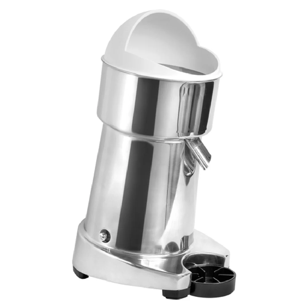 Juicernet by Mulligan Associates S98 9 Inch Countertop Electric Citrus Juicer with Double Interchangeable Reamer Removable Stainless Steel Container