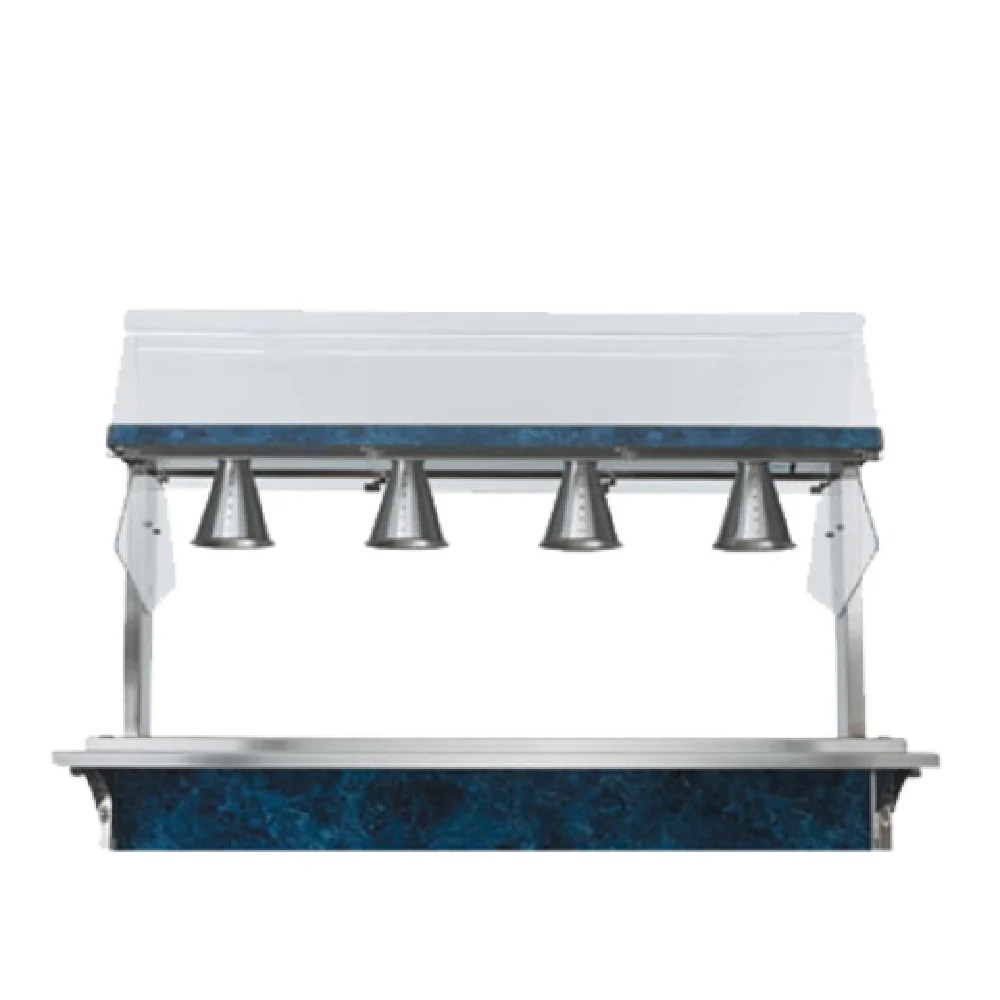 Vollrath 36432 60 Inch Incandescent Infrared Lights with Stainless Steel Countertops