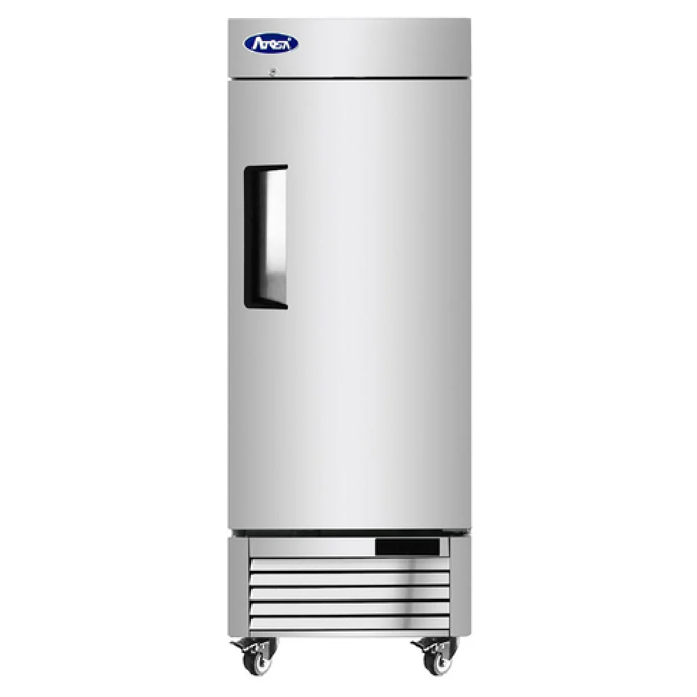 Atosa MBF8520GR 24-1/4 Inch Freezer Reach-In 8.3 cu ft Bottom Mount Stainless Steel