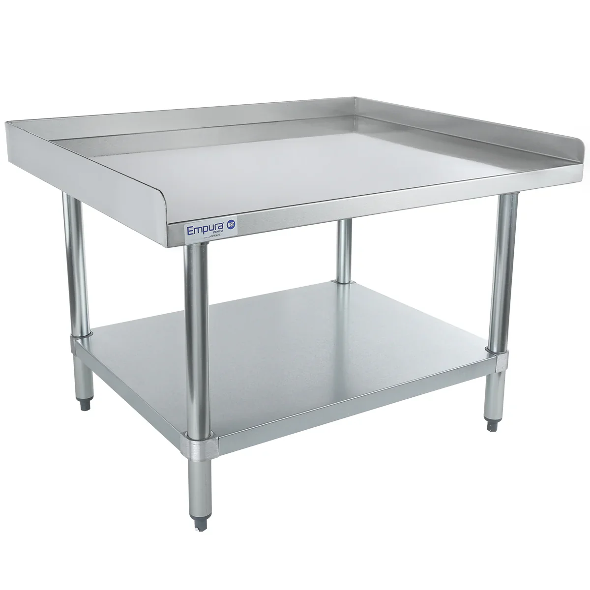 Empura ES3G3036 36 Inch Equipment Stand Standard Duty Stainless Steel Top with Adjustable Feet Empura ES3G3036 36 Inch Equipment Stand Standard Duty Stainless Steel Top with Adjustable Feet