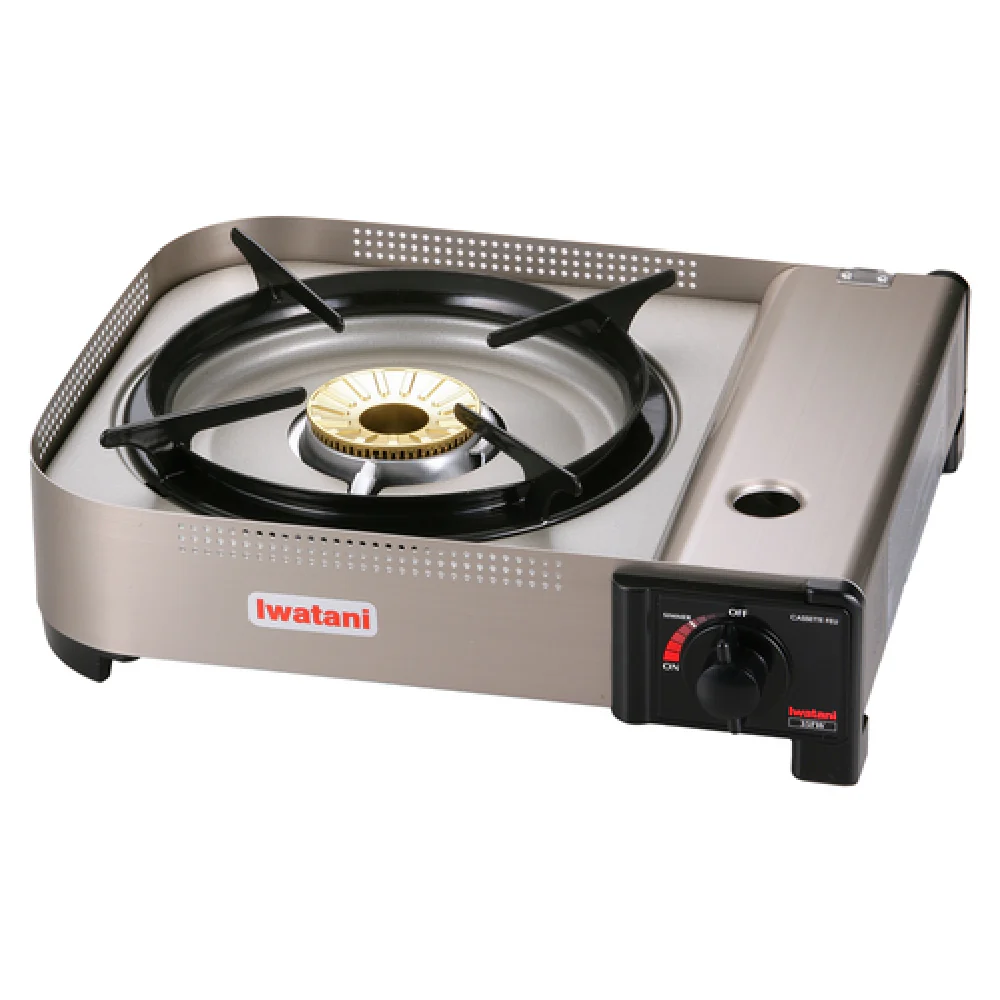Iwatani 35FW 13 Inch Butane Stove with 15000 BTU High Power - Portable