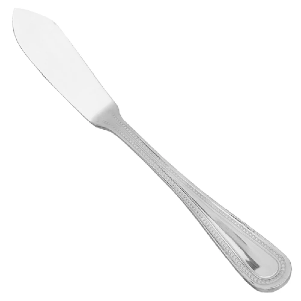 1880 Hospitality PL-89 6-9/16 Inch Length Butter Spreader Heavy Weight Stainless Steel Mirror Polish Pearl 1880 Hospitality PL-89 6-9/16 Inch Length Butter Spreader Heavy Weight Stainless Steel Mirror Polish Pearl