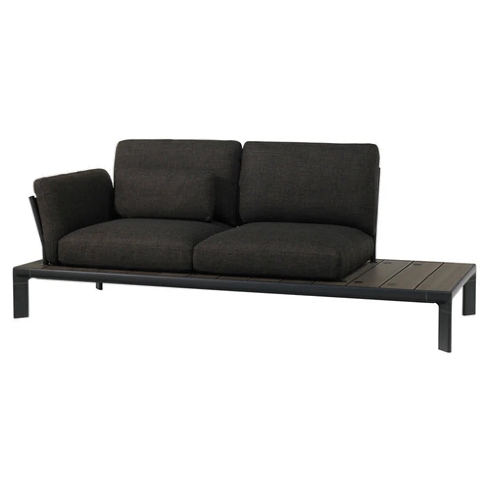 emuamericas, llc 764 80 Inch Loveseat Outdoor Indoor Slatted Wood Plastic Composite with Aluminum Base Frame emuamericas, llc 764 80 Inch Loveseat Outdoor Indoor Slatted Wood Plastic Composite with Aluminum Base Frame