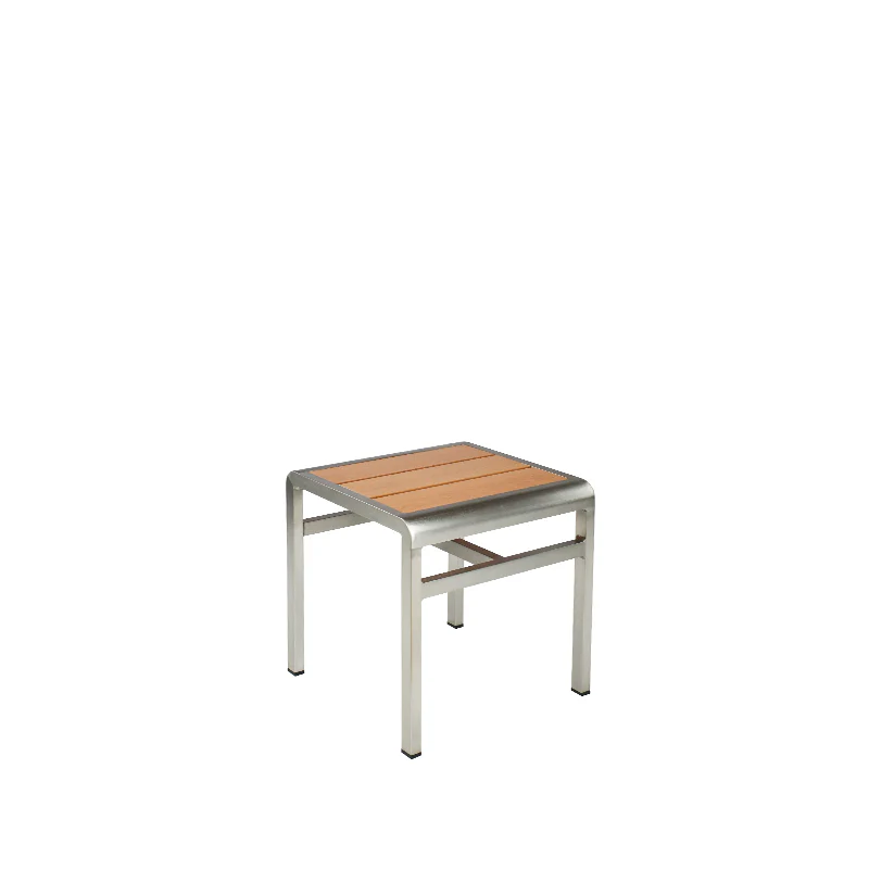 emuamericas, llc A1021-06-401 17 Inch Sid Stool and Side Table Aluminum emuamericas, llc A1021-06-401 17 Inch Sid Stool and Side Table Aluminum