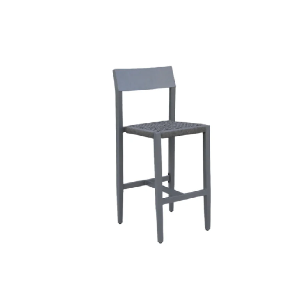 Plantation Prestige Commercial Furniture 8240300-02 Bar Stool All-aluminum Resin Weave