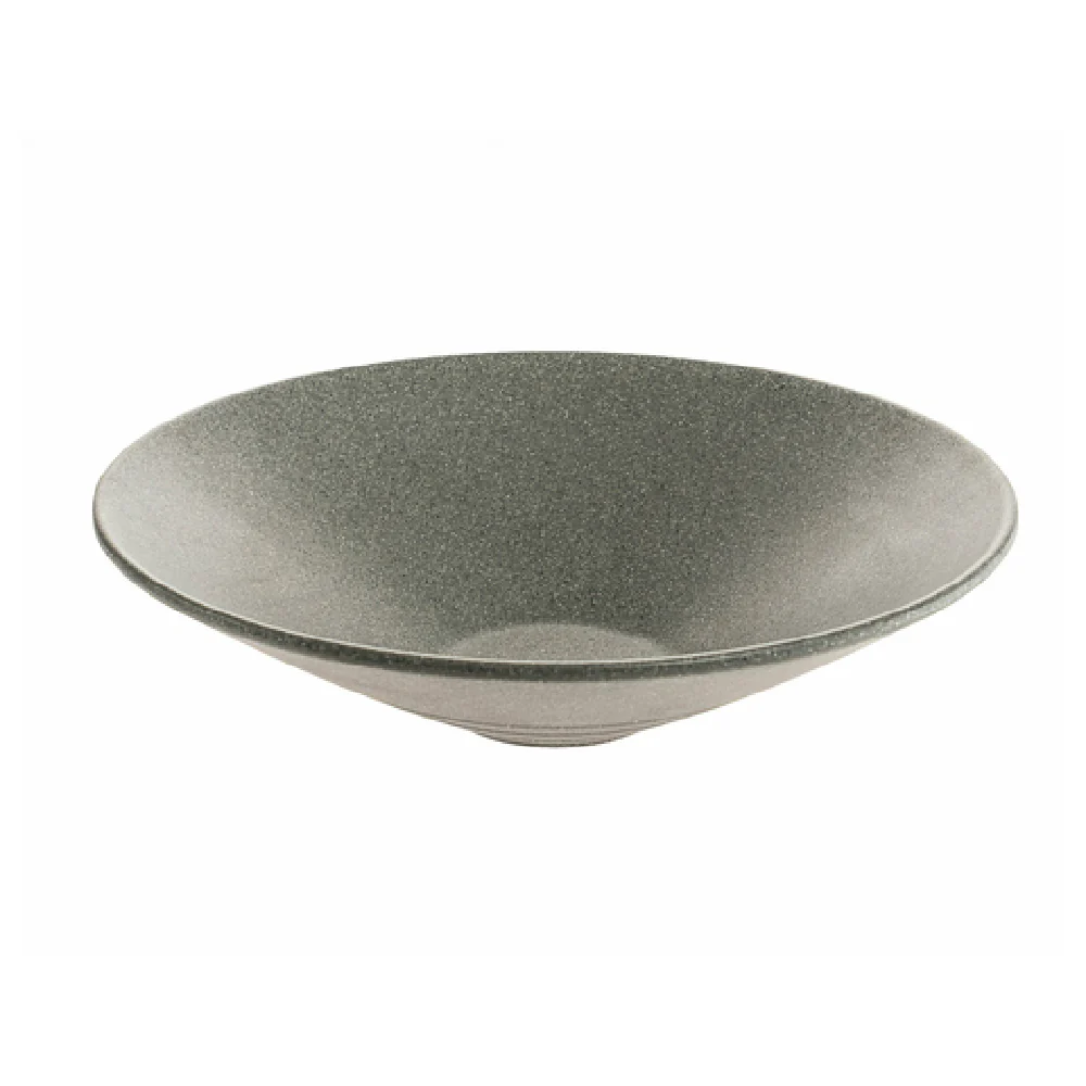 GET Enterprises INF212 224 Oz. Round Buffet Bowl Melamine Gray 6 Packs GET Enterprises INF212 224 Oz. Round Buffet Bowl Melamine Gray 6 Packs