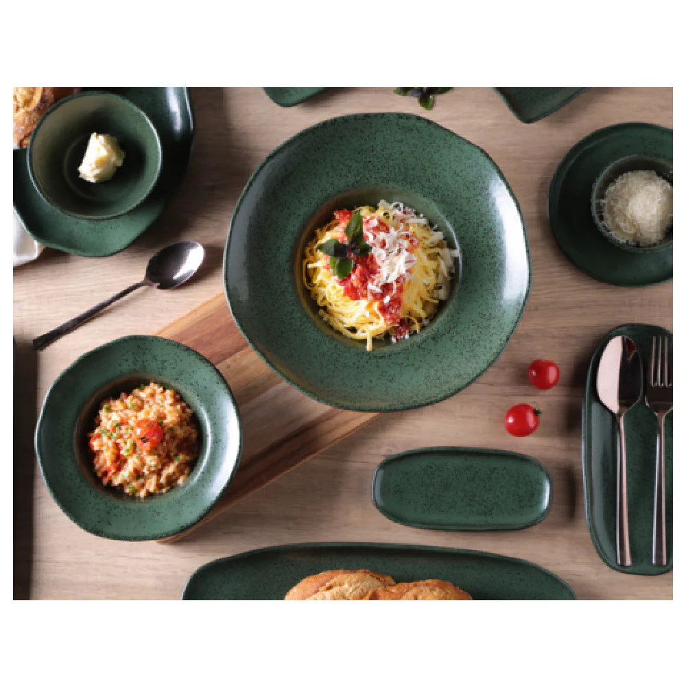 Porto Brasil 15214106501 3.15 Inch Wide Organic Platter Stoneware Mini Oval Porto Brasil 15214106501 3.15 Inch Wide Organic Platter Stoneware Mini Oval