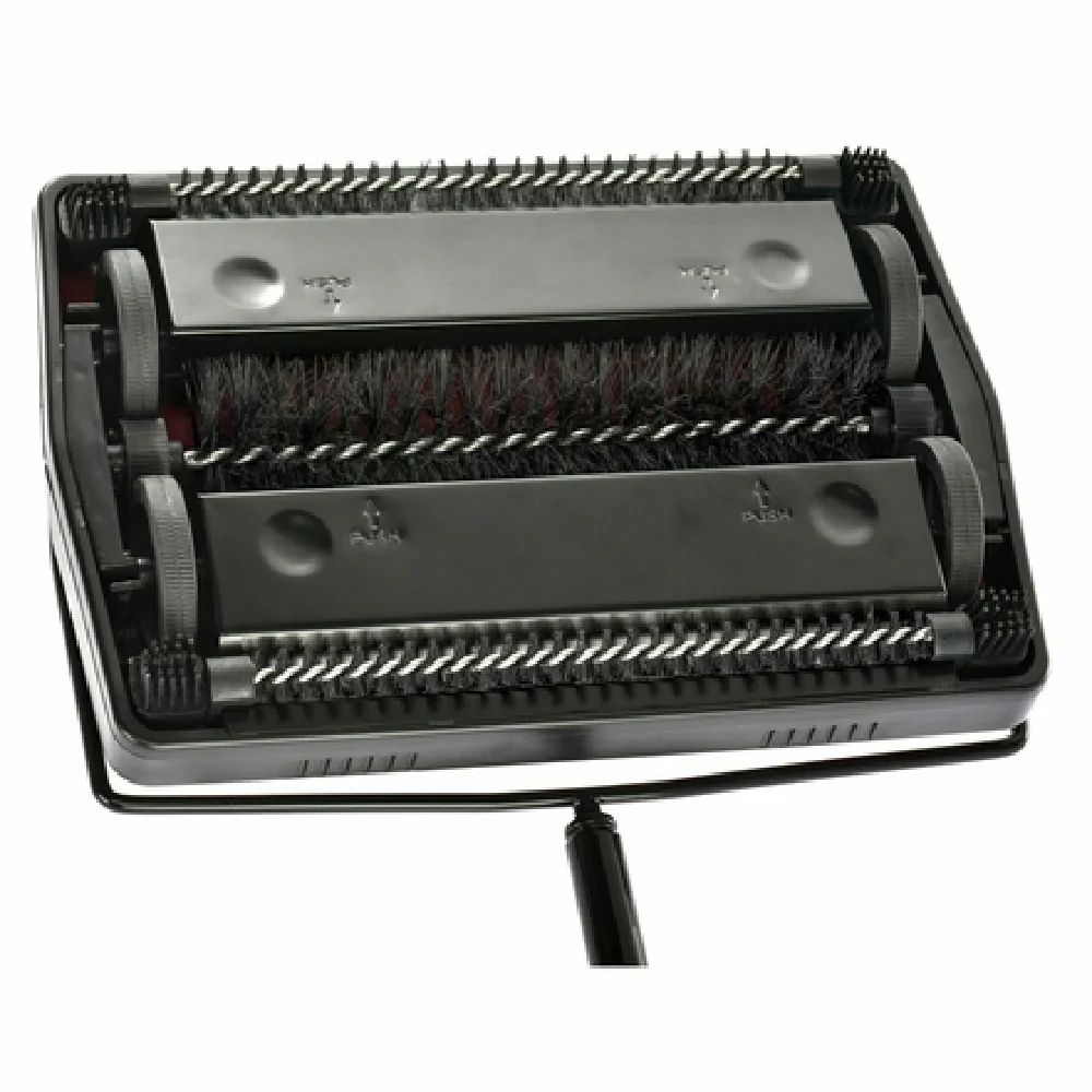 Alpine Industries ALP469-RED 11 Inch Carpet/Floor Sweeper Manual Horsehair Bristles Red Alpine Industries ALP469-RED 11 Inch Carpet/Floor Sweeper Manual Horsehair Bristles Red