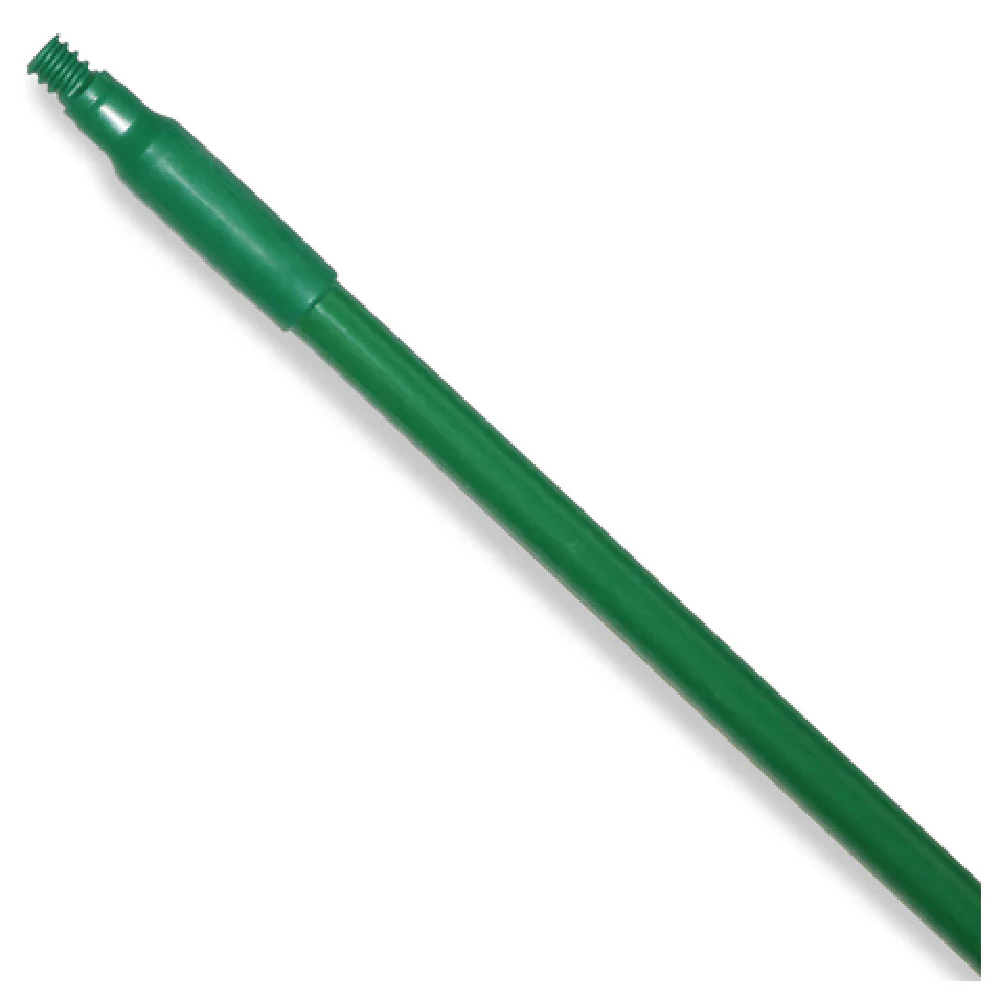 Carlisle 40225EC09 60 Inch Fiberglass Handle with Hanging Cap Green Carlisle 40225EC09 60 Inch Fiberglass Handle with Hanging Cap Green