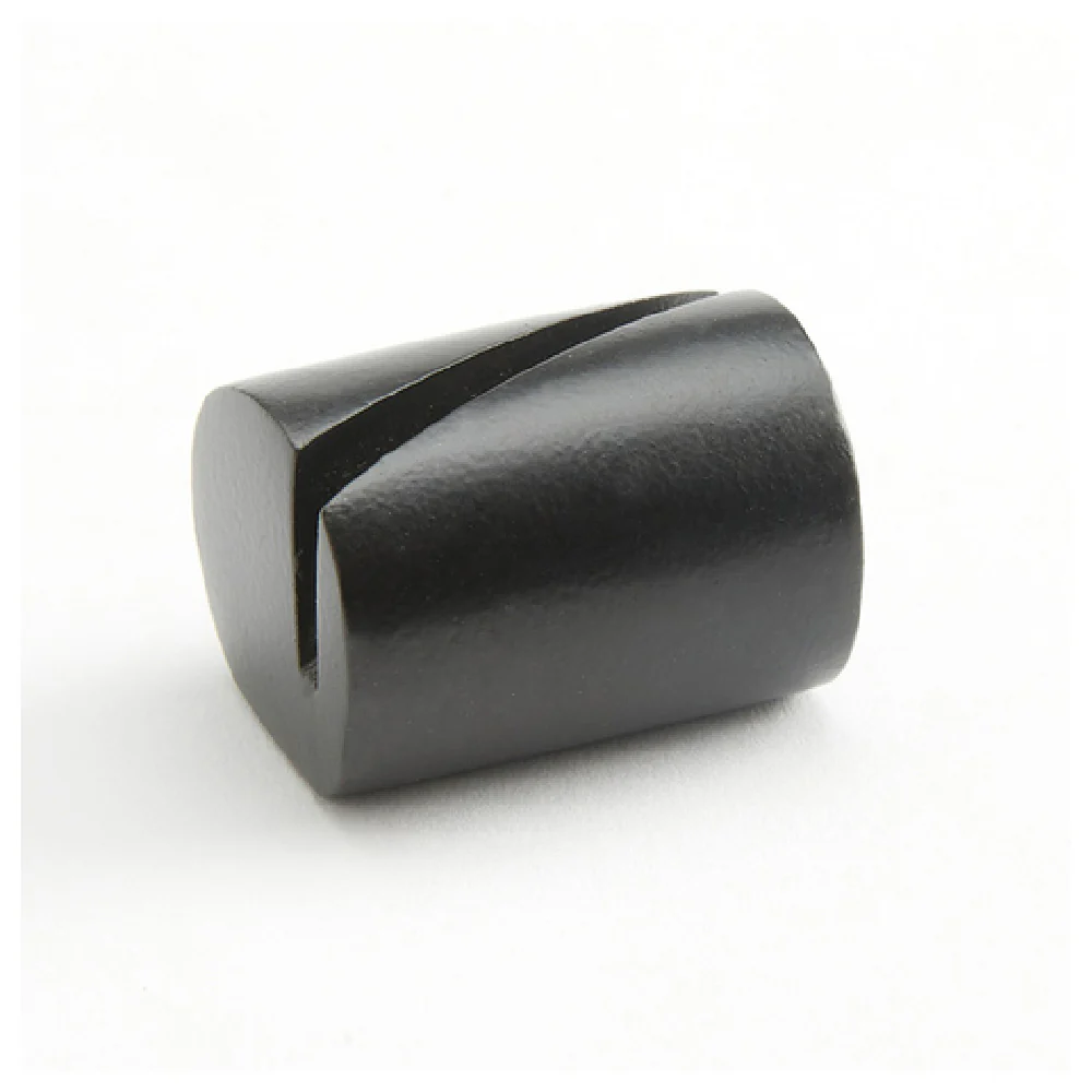 American Metalcraft BLCHL2 1-1/4 Inch Card Holder Angled Cut Aluminum Black