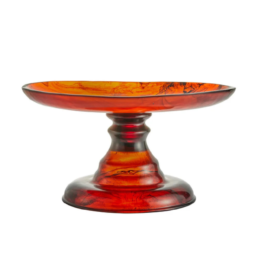 Steelite 7700ER003 17.5 Inch Round Stand Folio Resin Smoked Paprika