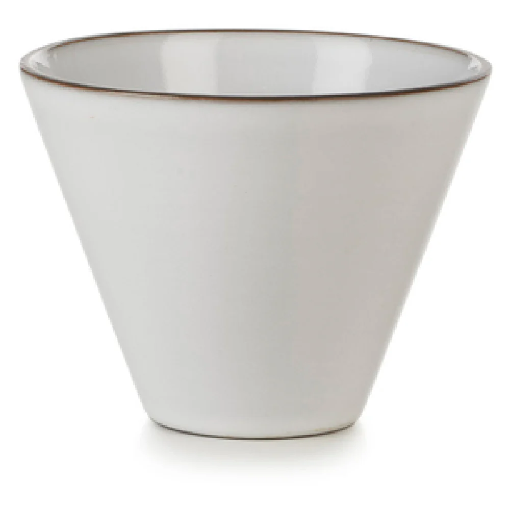 Revol 651433 8-3/4 Oz White Porcelain Conical Bowl Dishwasher Safe 4-1/4 Inch Revol 651433 8-3/4 Oz White Porcelain Conical Bowl Dishwasher Safe 4-1/4 Inch