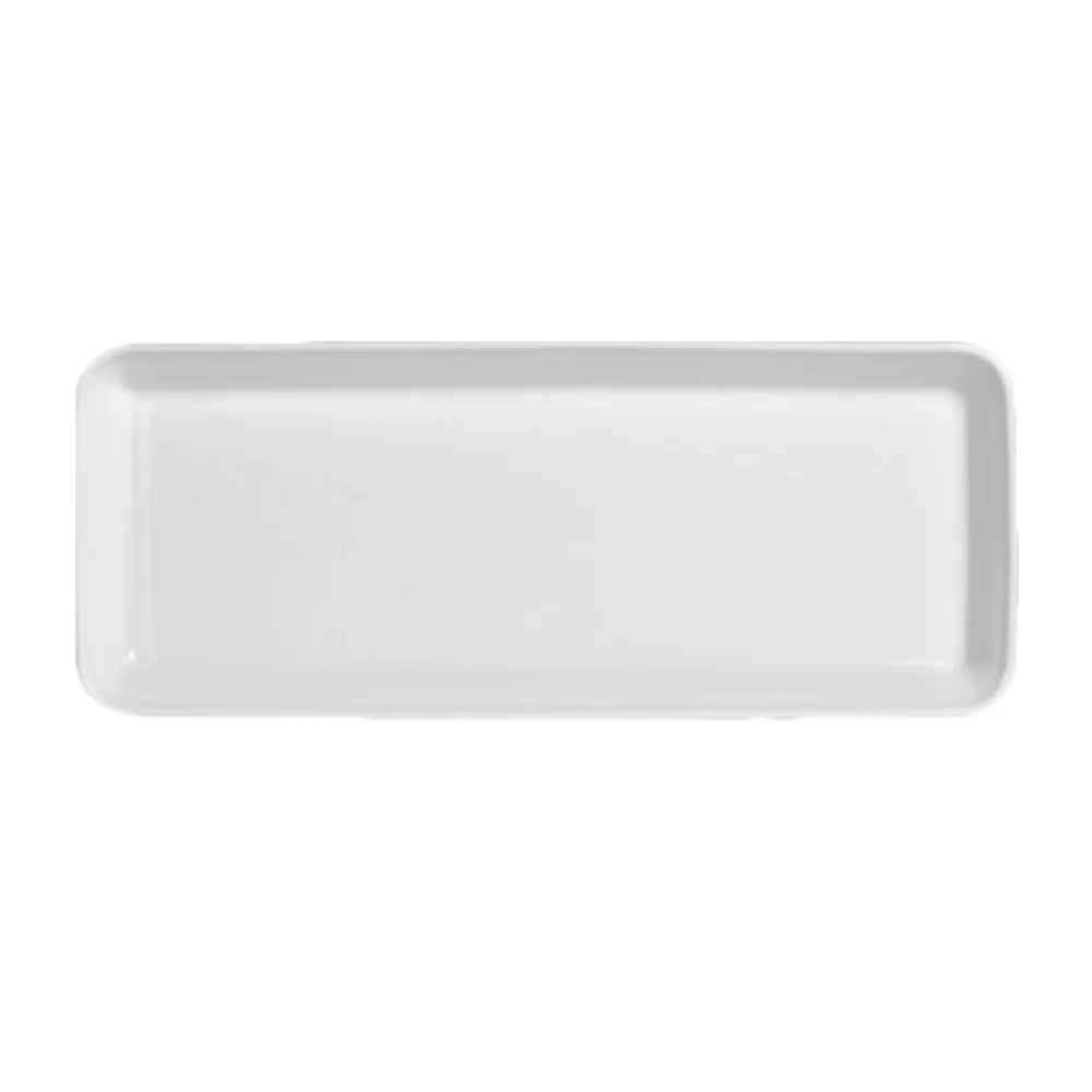Steelite 6634V872 19 Inch Catering Platter Porcelain Rectangle White Finish