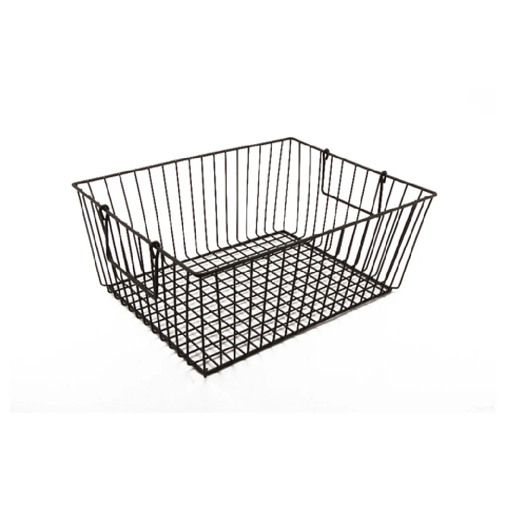 GET Enterprises WB-314-MG 10 Inch Urban Renewal Breeze Basket Powder Coated Iron Metal Grey GET Enterprises WB-314-MG 10 Inch Urban Renewal Breeze Basket Powder Coated Iron Metal Grey