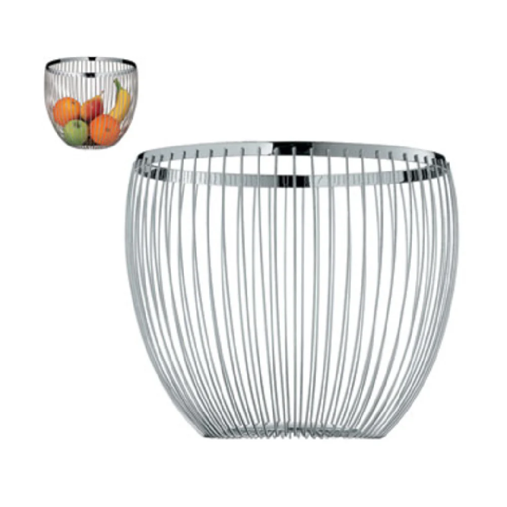 BauscherHepp 06.6521.6040 10-1/4 Inch Diameter Fruit Basket Stainless Steel with Concept by WMF BauscherHepp 06.6521.6040 10-1/4 Inch Diameter Fruit Basket Stainless Steel with Concept by WMF