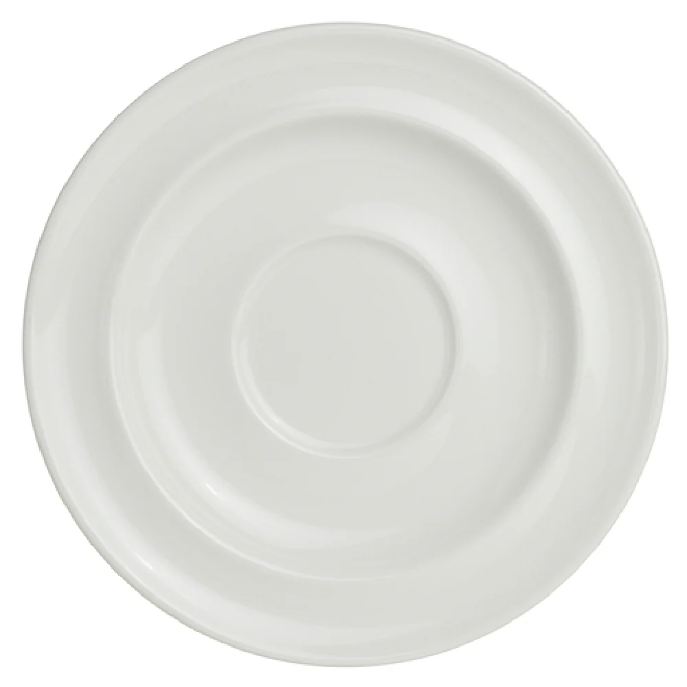 Steelite 62101ST0658 6.0 Inch Saucer Round Fortified Porcelain with Descriptors Steelite 62101ST0658 6.0 Inch Saucer Round Fortified Porcelain with Descriptors