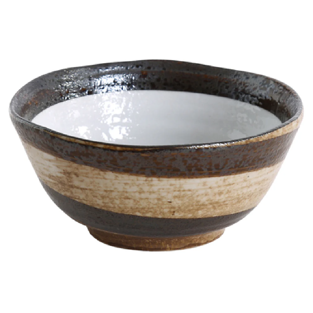 Yanco RO-406 14 Oz Porcelain Rockeye Soup Salad Bowl Round Dishwasher Safe