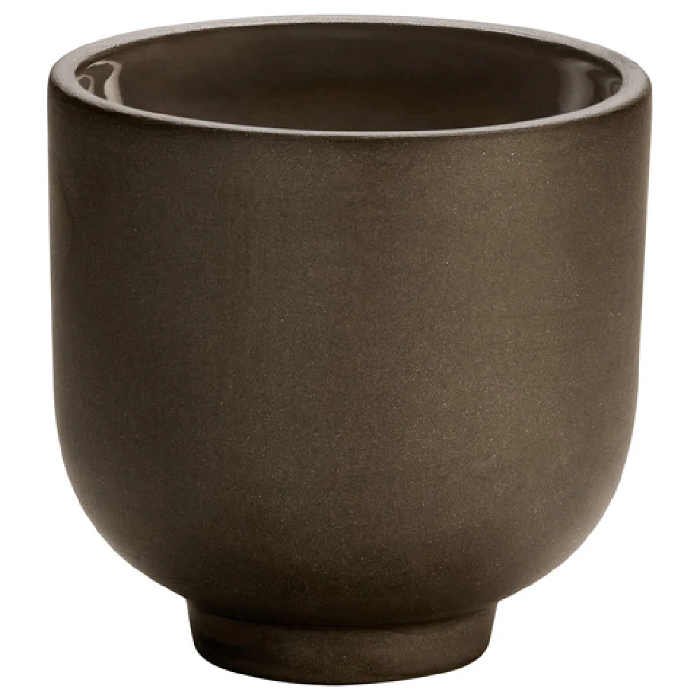 BauscherHepp P015400-000761 10.48 Oz Cup Stoneware Dishwasher Microwave Safe Taupe
