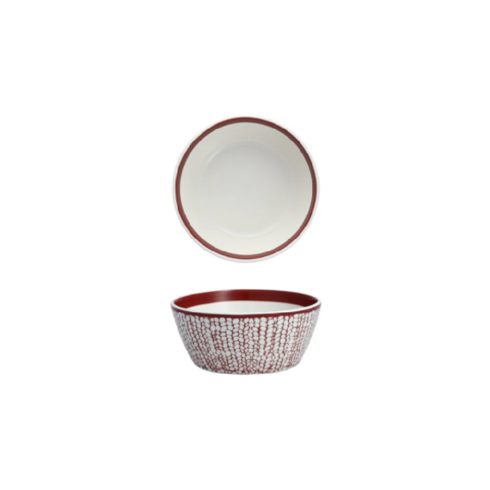 Fortessa 7200.FFD.05 5.5 Inch 20 Oz Amanda Burgundy Cereal Bowl Fortessa 7200.FFD.05 5.5 Inch 20 Oz Amanda Burgundy Cereal Bowl