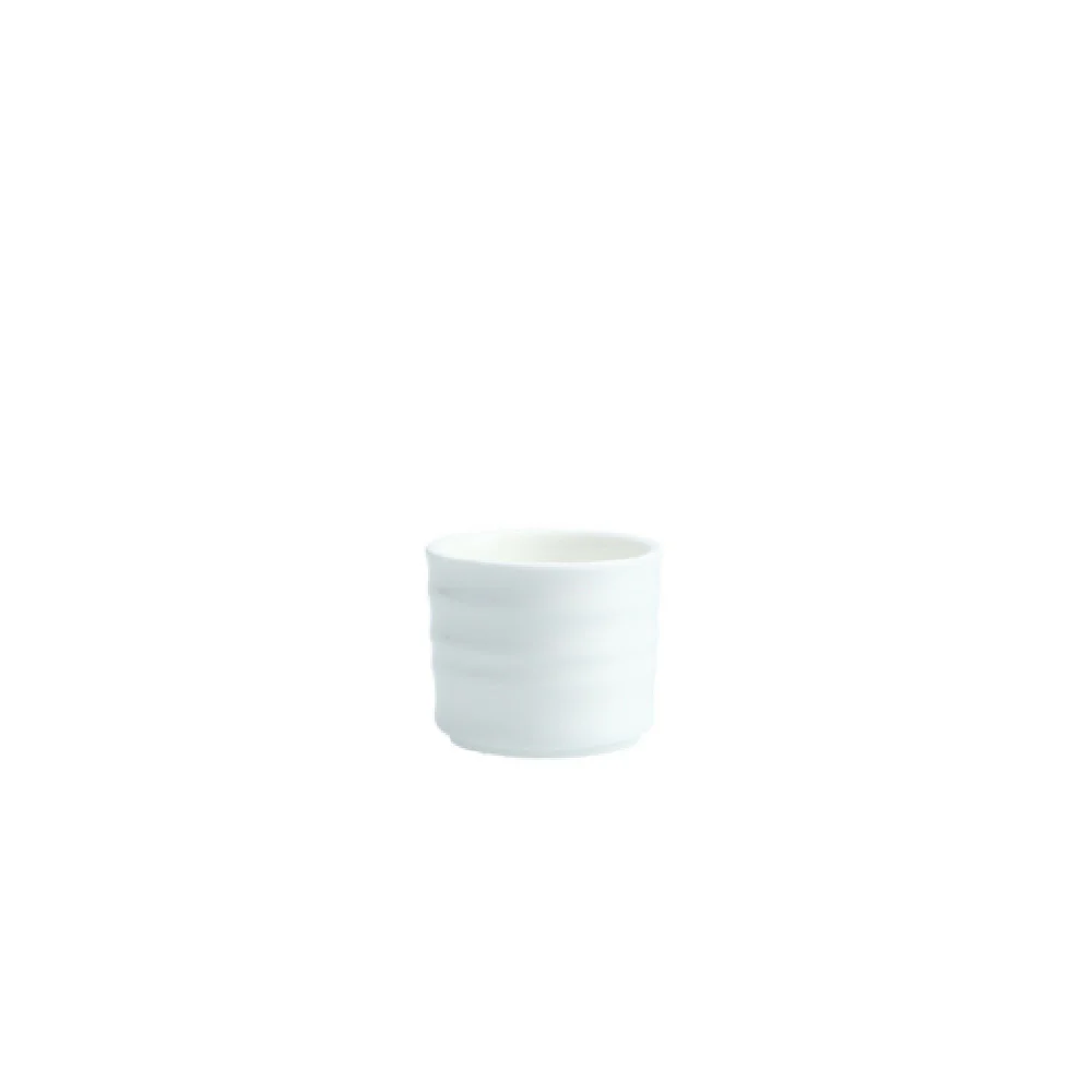 Fortessa ALU-CIELO-016 2 Inch 3.25 Oz Sauce Dish Dishwasher Safe Bone China White