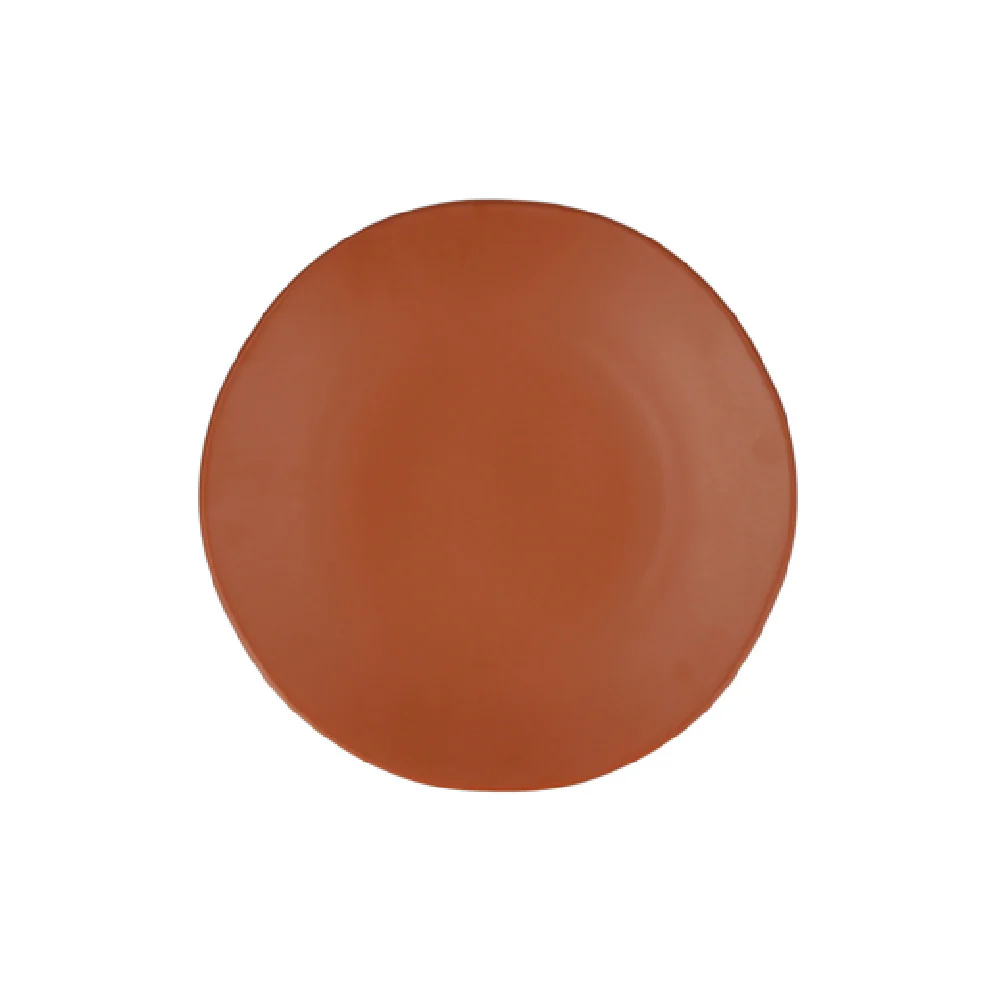Fortessa STN.8000.9.15 10.75 Inch Round Dinner Plate Ceramic Vitraluxe Heirloom Terracotta Fortessa STN.8000.9.15 10.75 Inch Round Dinner Plate Ceramic Vitraluxe Heirloom Terracotta