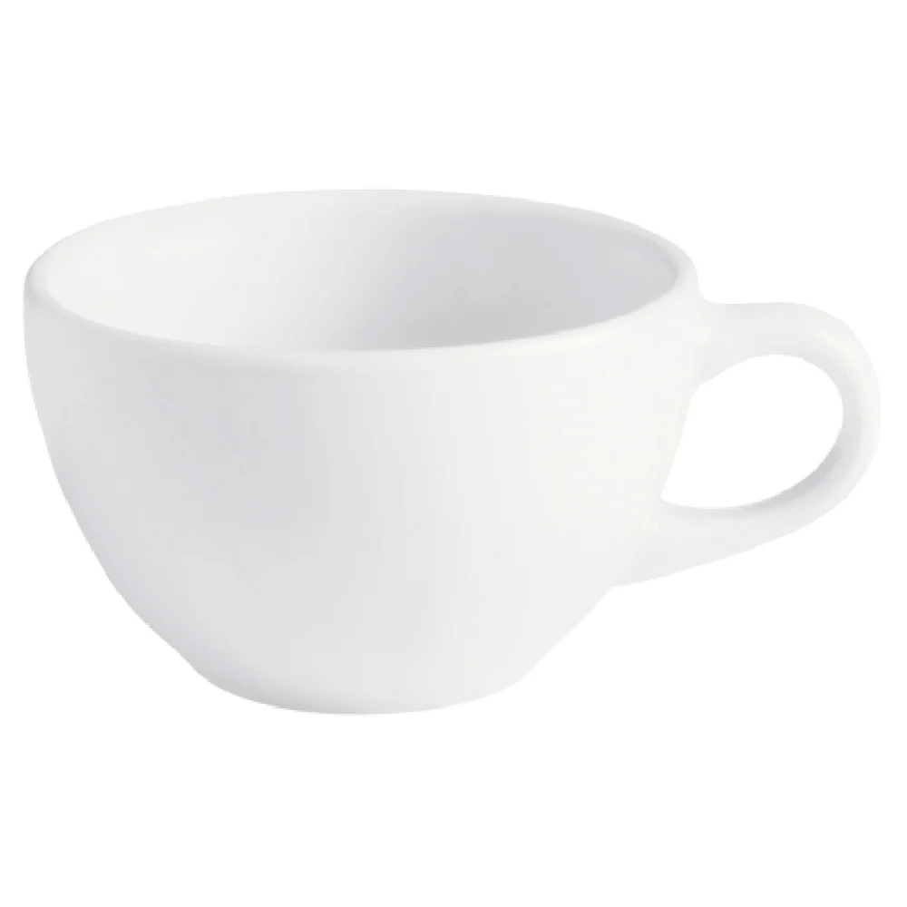 GET Enterprises PA1101904224 3.7 Oz Espresso Cup with Handle Porcelain White