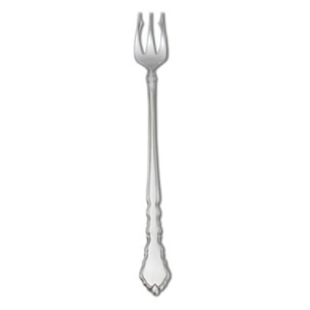 1880 Hospitality 2599FOYF 6 Inch Oyster Cocktail Fork Sculpted Border 18/10 Stainless Steel 1880 Hospitality 2599FOYF 6 Inch Oyster Cocktail Fork Sculpted Border 18/10 Stainless Steel