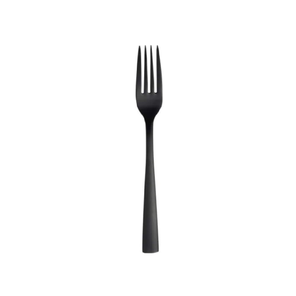 Steelite 5762SX021 8-1/8 Inch Dinner Fork PVD Black Vintage 18/10 Stainless Steel