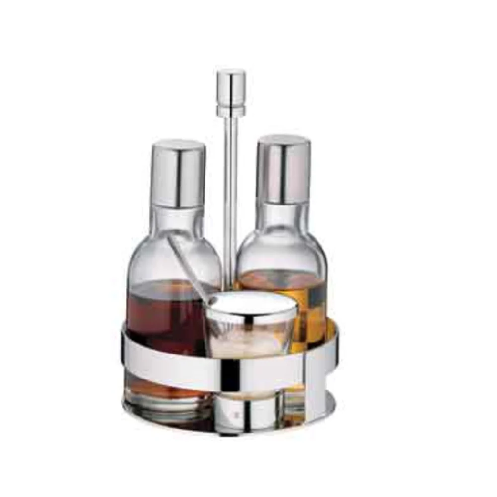BauscherHepp 06.2341.6045 5-1/2 Inch Diameter Oil and Vinegar Stand Stainless Steel