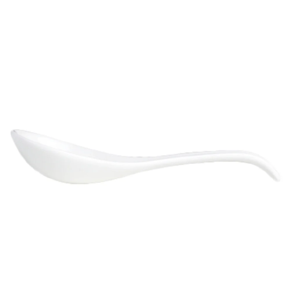Steelite 6940E6011 6-3/4 Inch Chinese Spoon Porcelain Dishwasher Safe