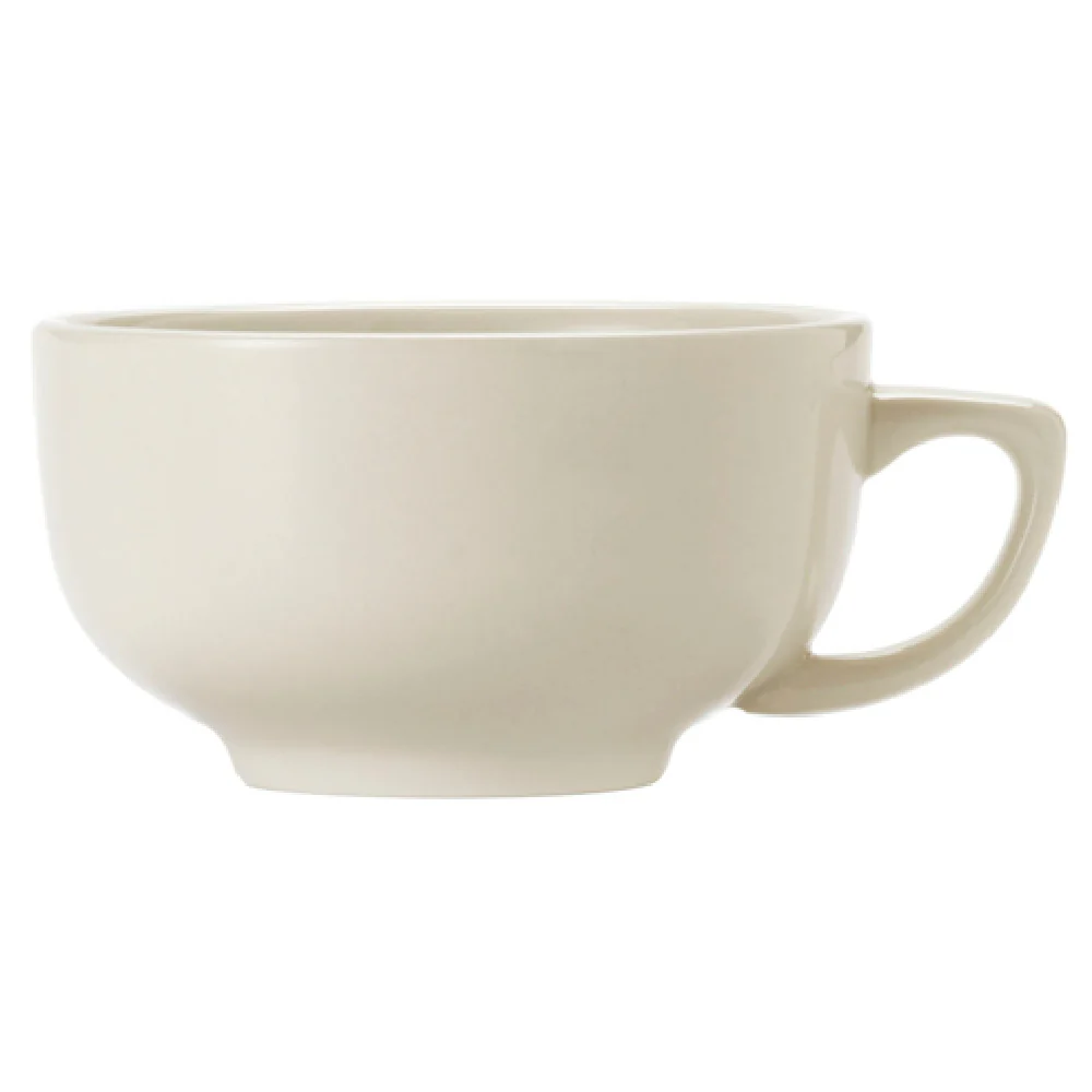 Libbey 740-901-014 14 Oz Jumbo Cup Round Cream White Porcelain - Cups China