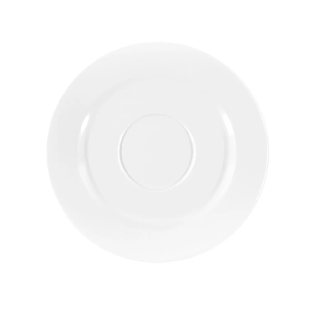 GET Enterprises D60-W 5-3/4 Inch Saucer Single Well Melamine White GET Enterprises D60-W 5-3/4 Inch Saucer Single Well Melamine White