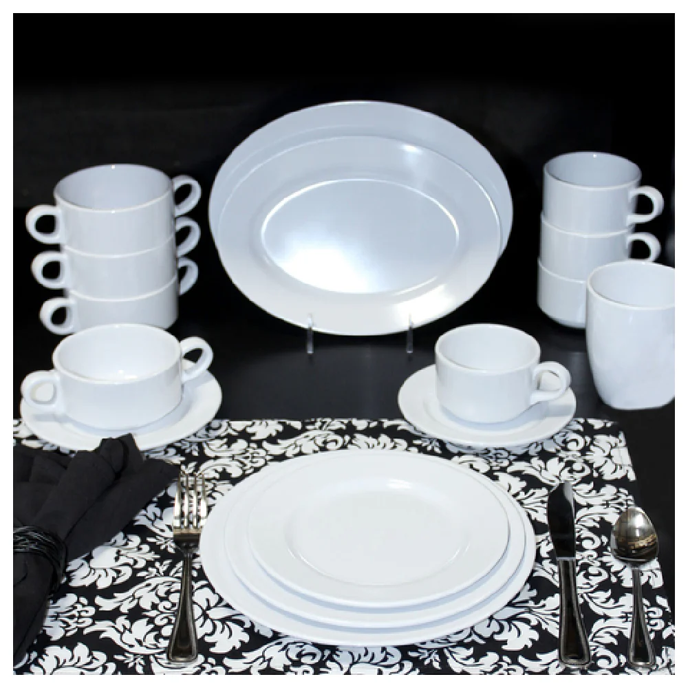 GET Enterprises D60-W 5-3/4 Inch Saucer Single Well Melamine White GET Enterprises D60-W 5-3/4 Inch Saucer Single Well Melamine White