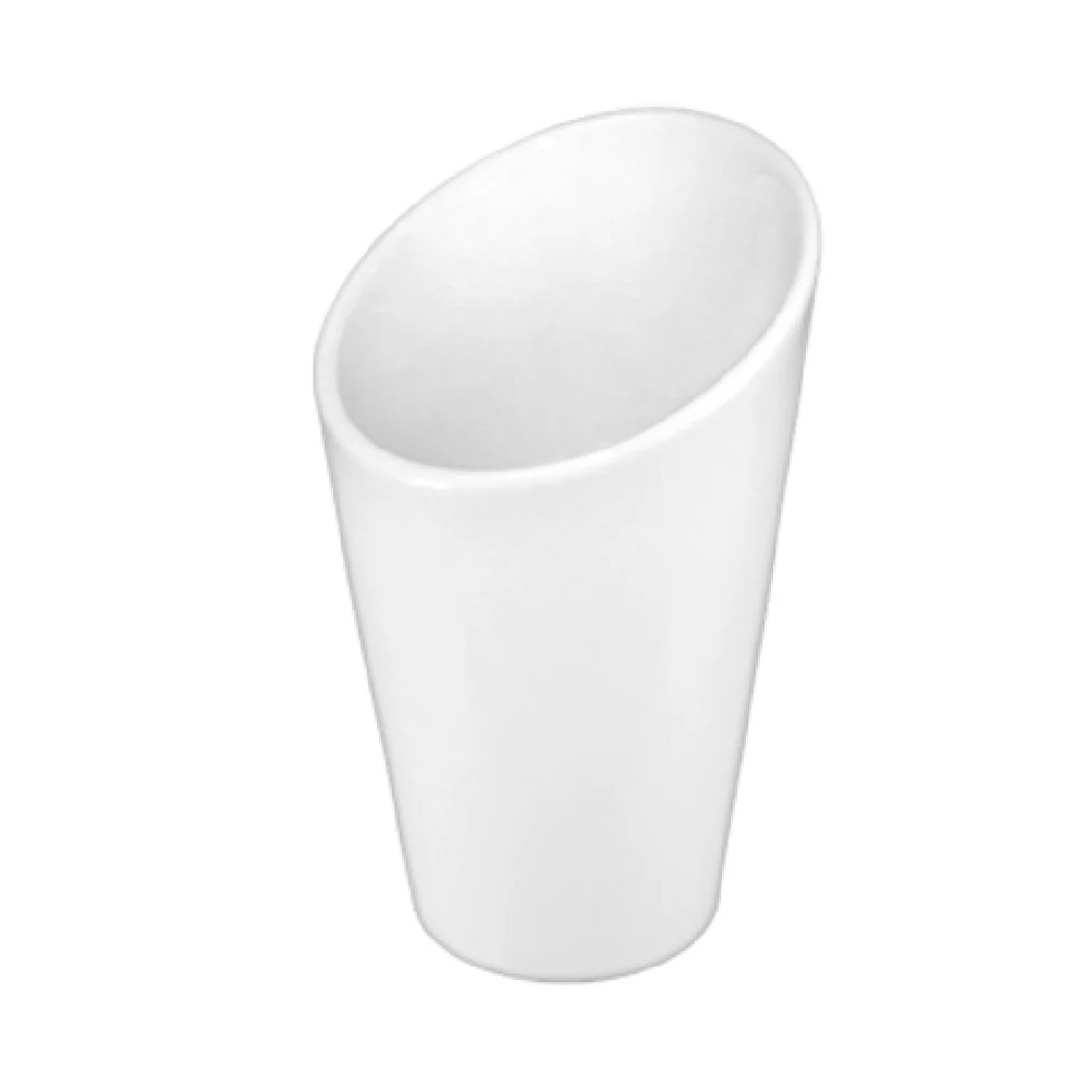 International Tableware FA-428 8 Oz Cone Bowl French Fry Holder Porcelain Bright White International Tableware FA-428 8 Oz Cone Bowl French Fry Holder Porcelain Bright White