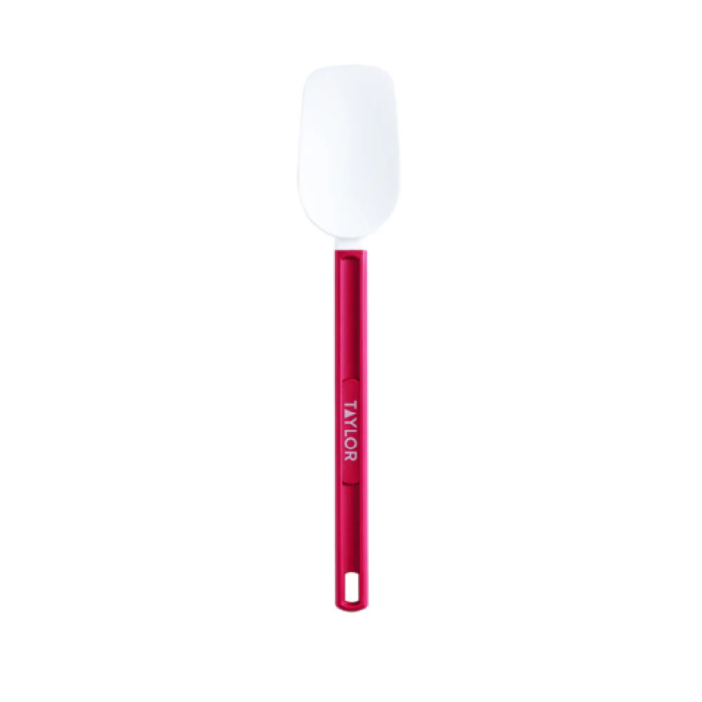 Taylor 5302559 13-1/2 Inch Heat Resistant Silicone Spoon Spatula Red