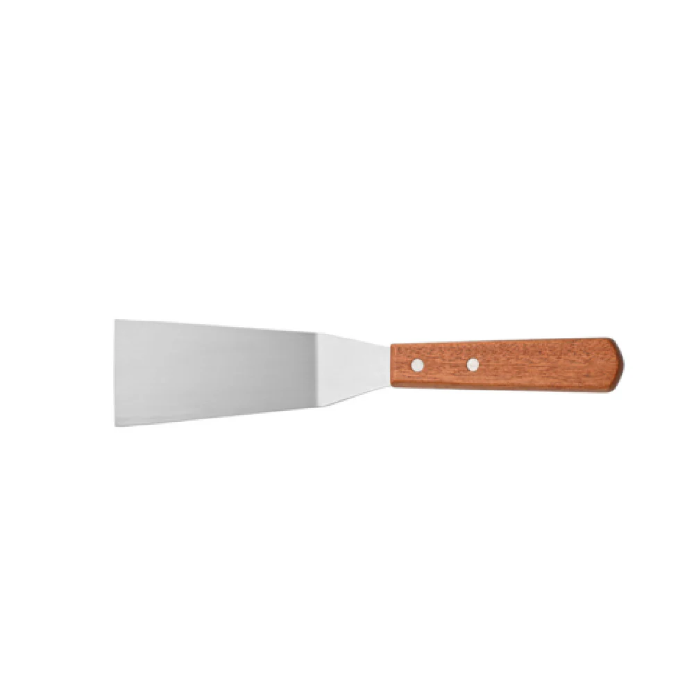 CAC China TNRW-GR42 4-1/4 Inch Grill Turner with Wooden Handle