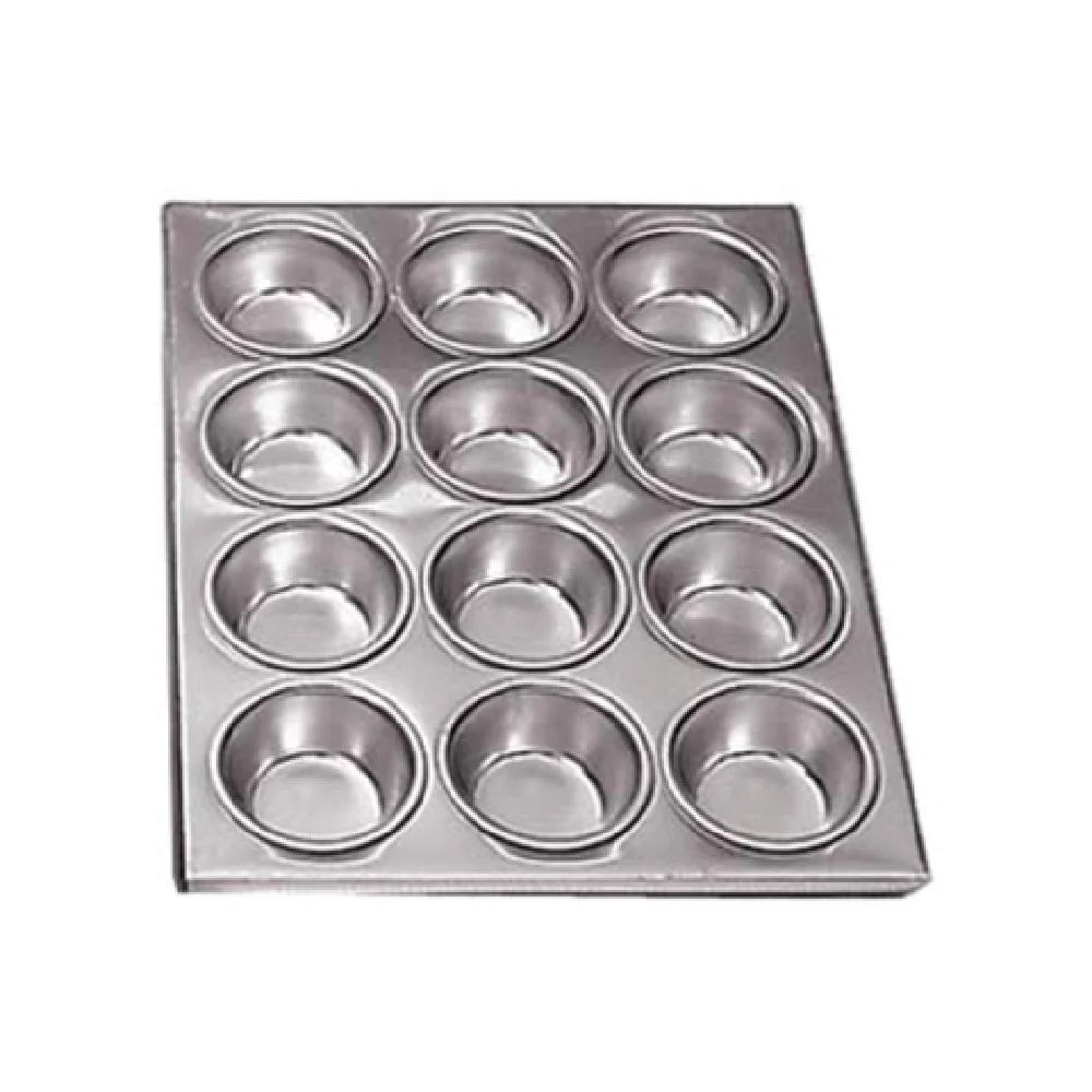 Admiral Craft AMP-12 14 Inch Aluminum Muffin Pan 12 Cup Bakeware Admiral Craft AMP-12 14 Inch Aluminum Muffin Pan 12 Cup Bakeware