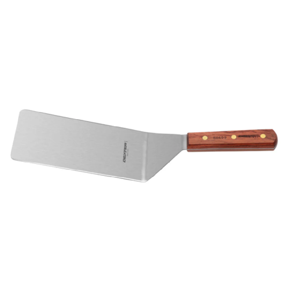 Dexter Russell S8699PCP 8 Inch Stainless Steel Stiff Steak Turner Rosewood Handle Dexter Russell S8699PCP 8 Inch Stainless Steel Stiff Steak Turner Rosewood Handle