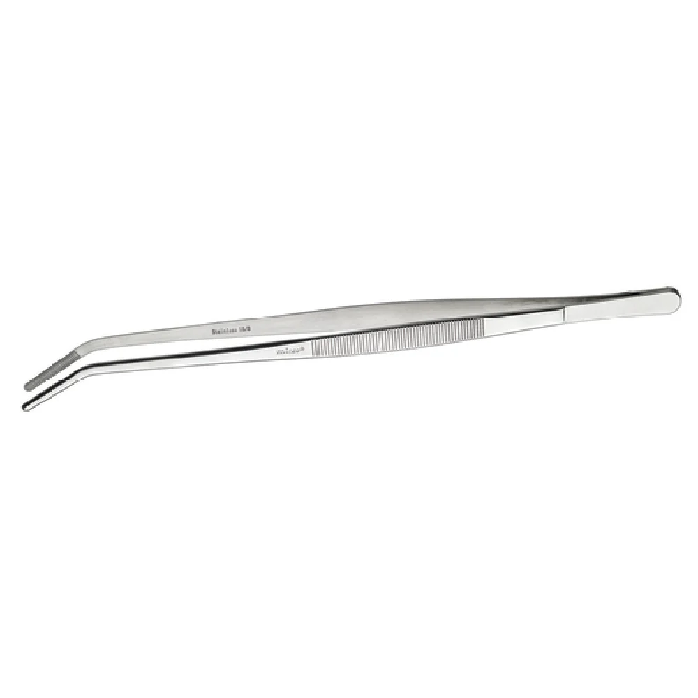 Winco TTG-10C 10 Inch Curved Tweezer Tongs with Dishwasher Safe Stainless Steel Winco TTG-10C 10 Inch Curved Tweezer Tongs with Dishwasher Safe Stainless Steel