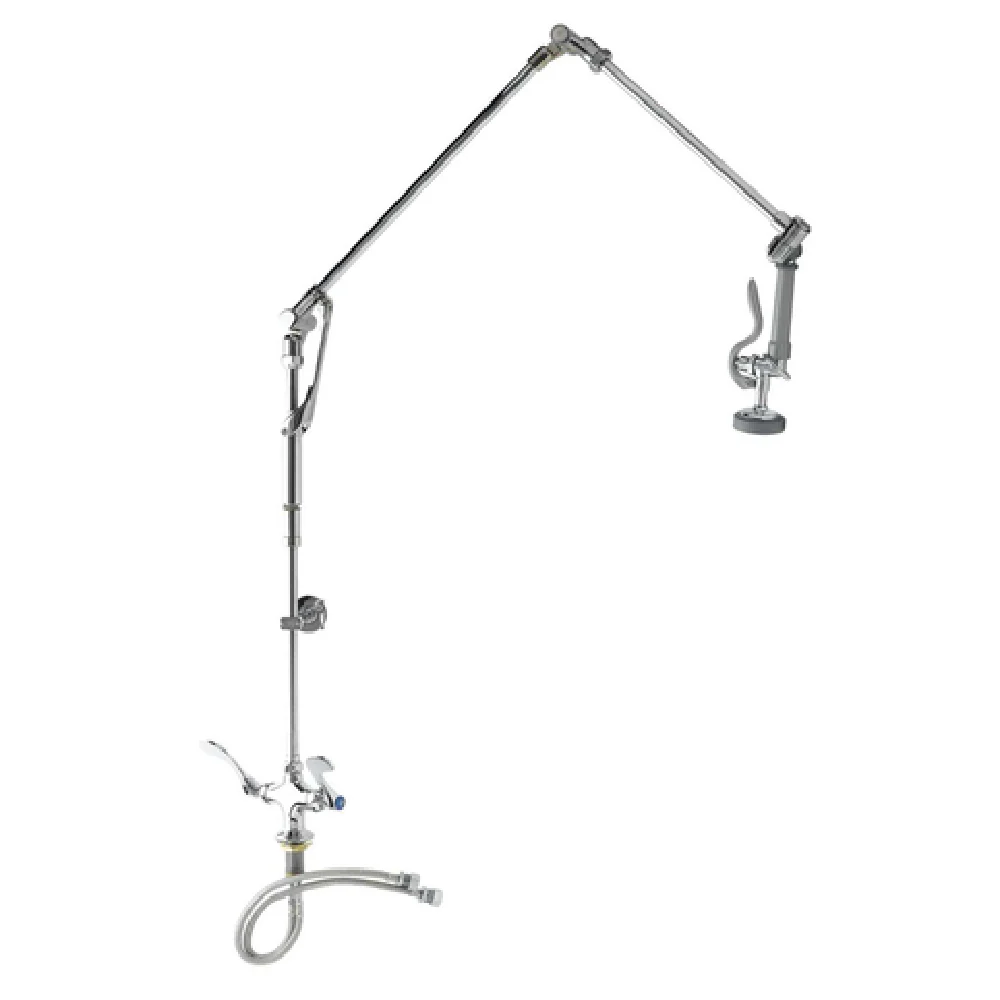 T&S Brass B-0114-01B-WH4 4 Inch EasyInstall Pre-Rinse Faucet Assembly with Roto-flex Design T&S Brass B-0114-01B-WH4 4 Inch EasyInstall Pre-Rinse Faucet Assembly with Roto-flex Design