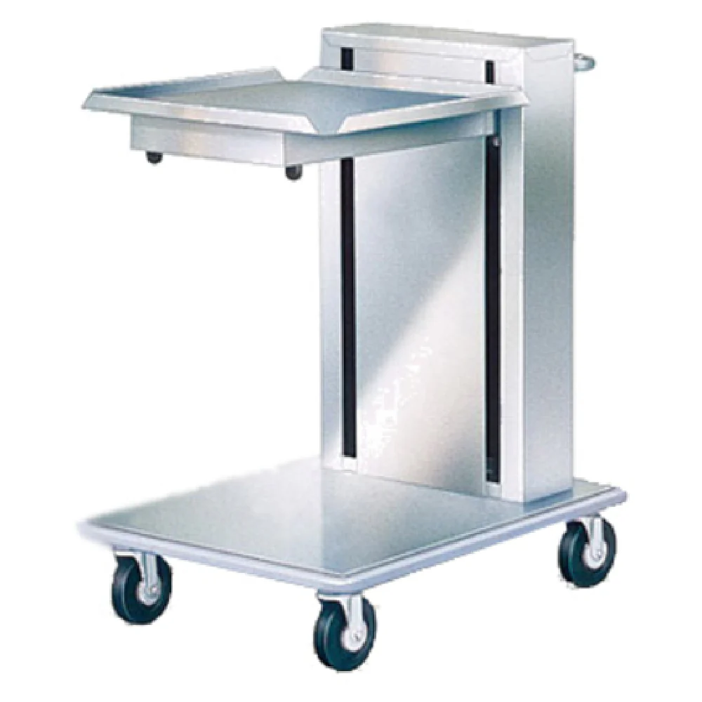 Alluserv CTD1418 23 Inch Tray Dispenser Cantilever Mobile with Stainless Steel Alluserv CTD1418 23 Inch Tray Dispenser Cantilever Mobile with Stainless Steel
