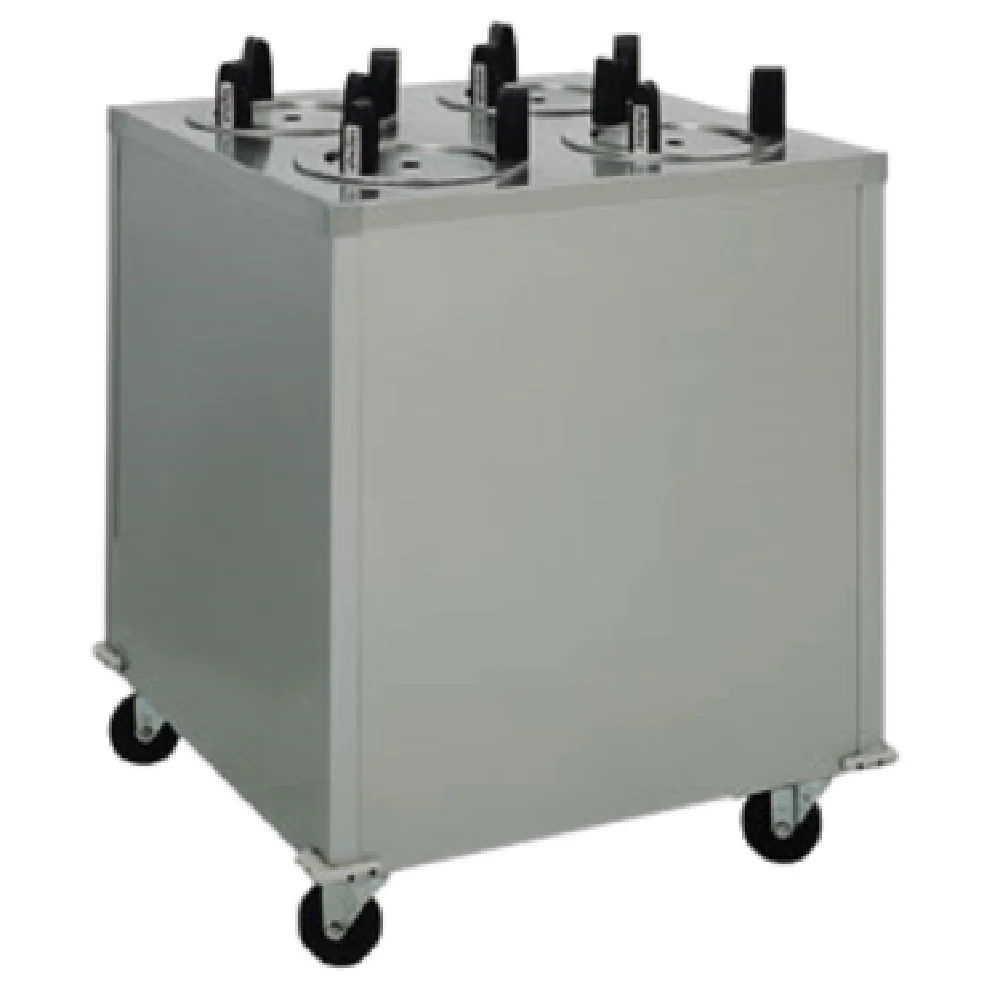 Delfield CAB4-1013QT_220/60/1 32 Inch Mobile Heated Dish Dispenser with Four Tiers Delfield CAB4-1013QT_220/60/1 32 Inch Mobile Heated Dish Dispenser with Four Tiers