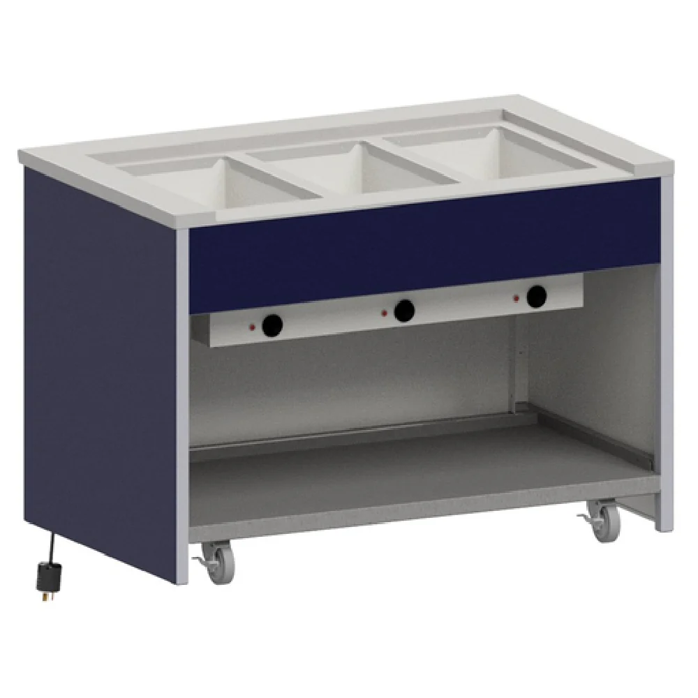 Atlas Metal INFIH-OT-3 50 Inch Open Cabinet Mobile Hot Food Unit Electric Atlas Metal INFIH-OT-3 50 Inch Open Cabinet Mobile Hot Food Unit Electric